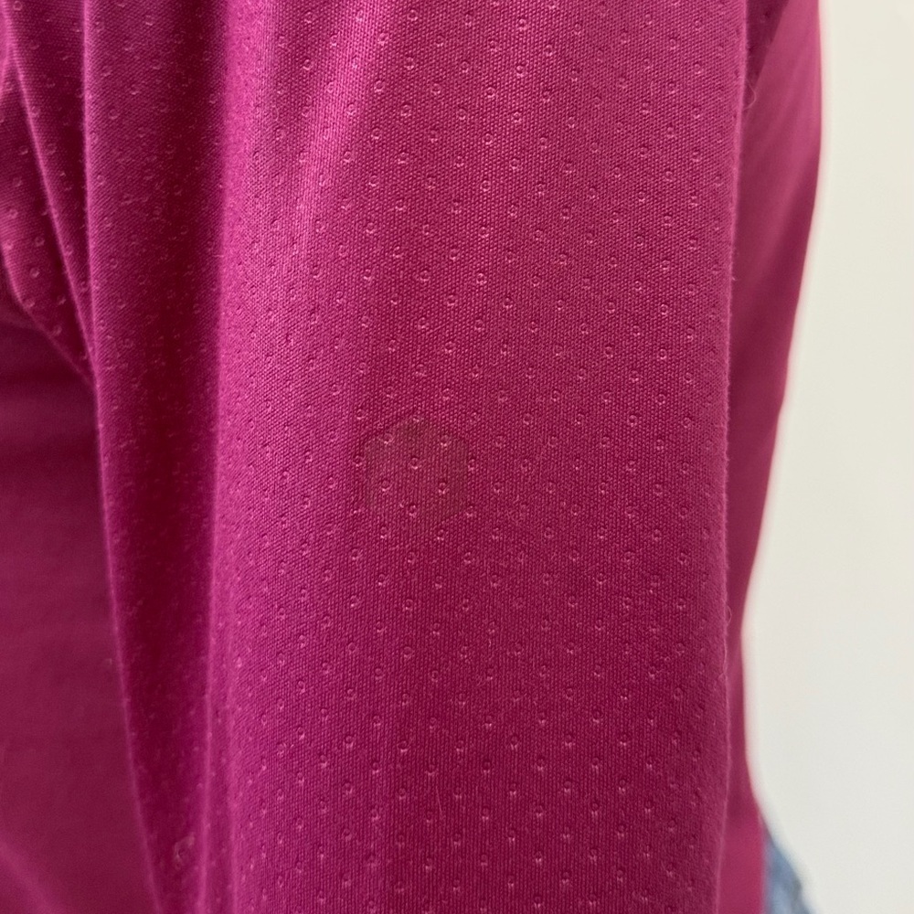 ASICS Purple Long Sleeve Crop Top Athletic Shirt Size S - Picture 4 of 13
